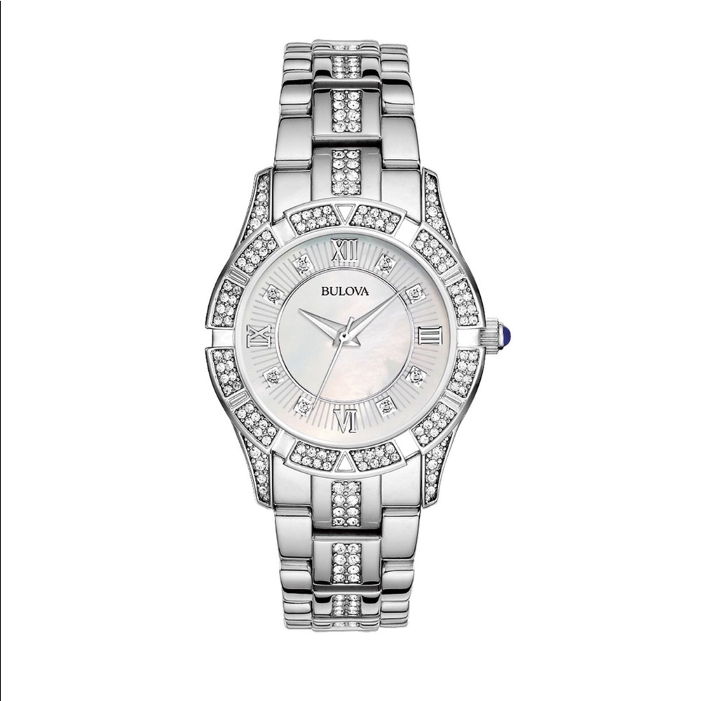 Bulova Crystal Watch -NEW! Never been worn